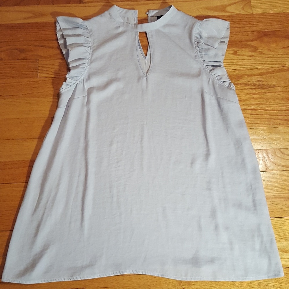 Light blue blouse